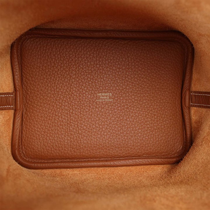 Top quality Hermes Picotin 18 Gold Clemence Gold Hardware