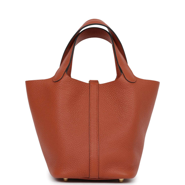 Top quality Hermes Picotin Lock 18 Cuivre Clemence Gold Hardware