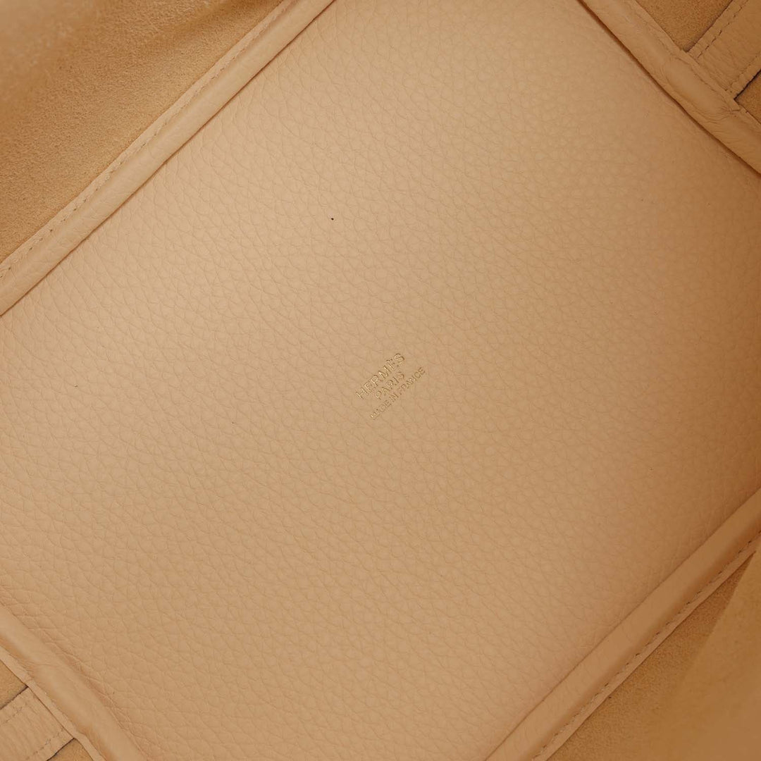 Top quality Hermes Picotin Lock 22 Nata Clemence Gold Hardware