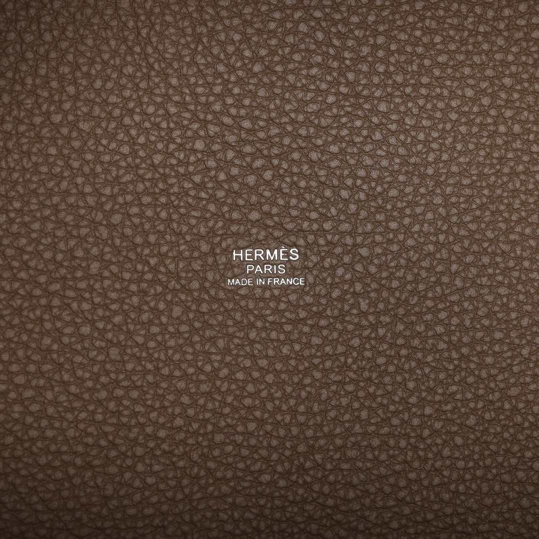 Top quality Hermes Picotin Lock 22 Etoupe Clemence Palladium Hardware