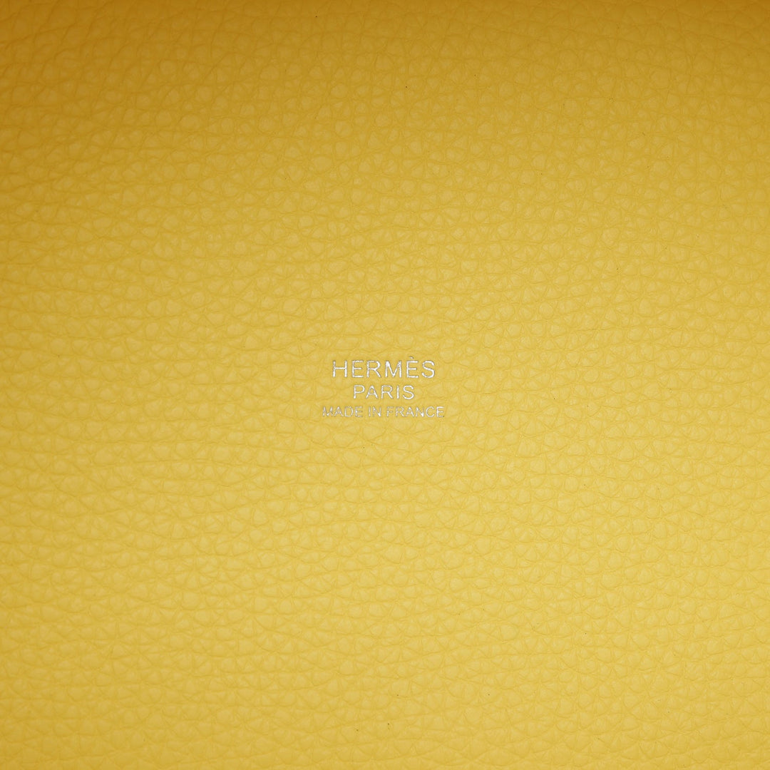Top quality Hermes Picotin 18 Limoncello Clemence Palladium Hardware