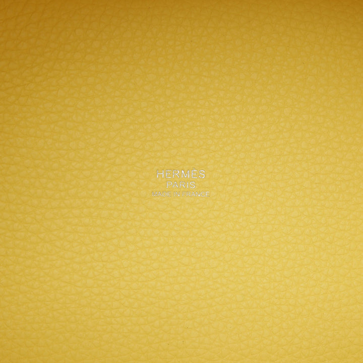 Top quality Hermes Picotin 18 Limoncello Clemence Palladium Hardware