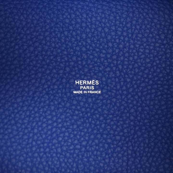 Hermes Picotin Lock 18 Bleu Saphir Maurice Palladium Hardware
