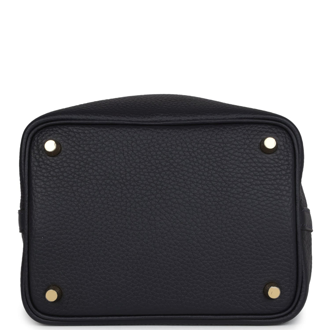Hermes Picotin Lock 18 Caban Clemence Gold Hardware