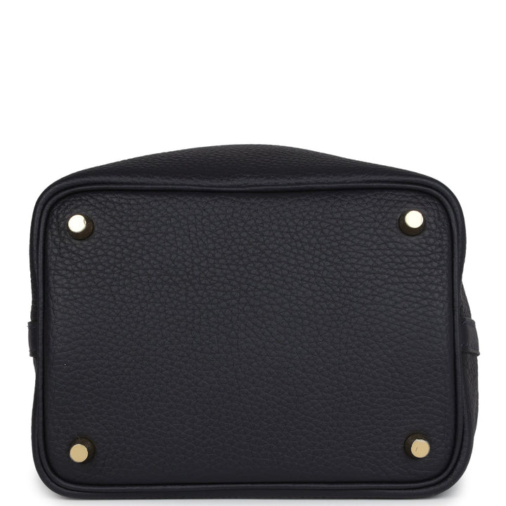 Hermes Picotin Lock 18 Caban Clemence Gold Hardware