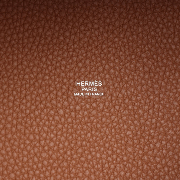 Hermes Picotin Lock 22 Gold Clemence Palladium Hardware