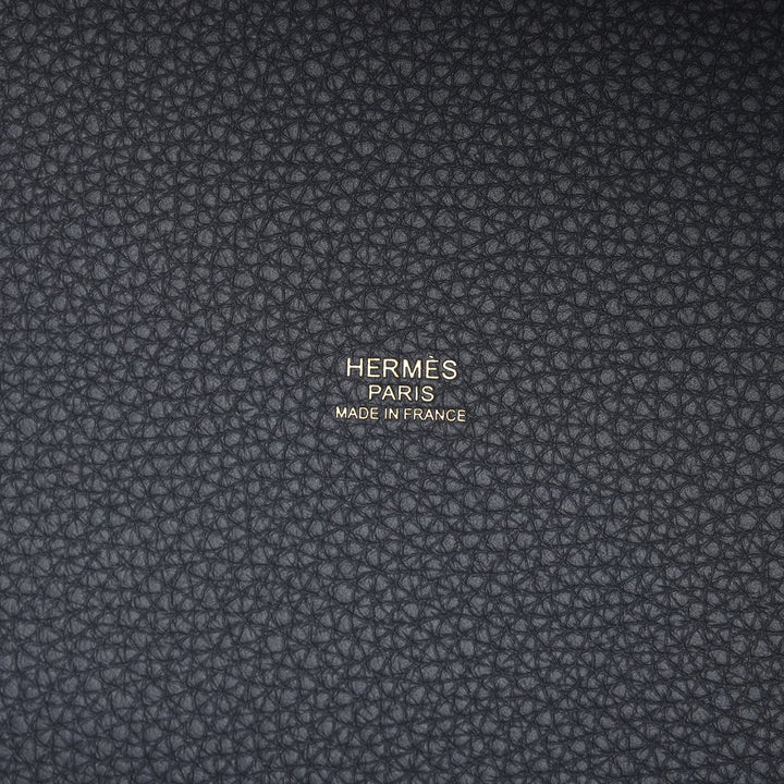 Hermes Picotin Lock 22 Ardoise Clemence Permabrass Hardware