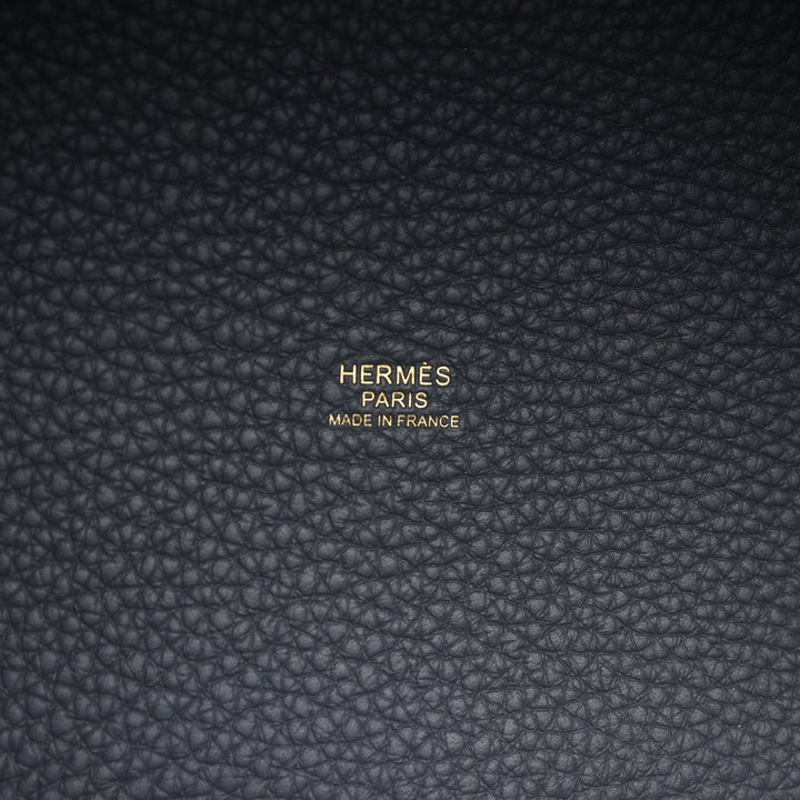 Hermes Picotin Lock 18 Ardoise Clemence Permabrass Hardware