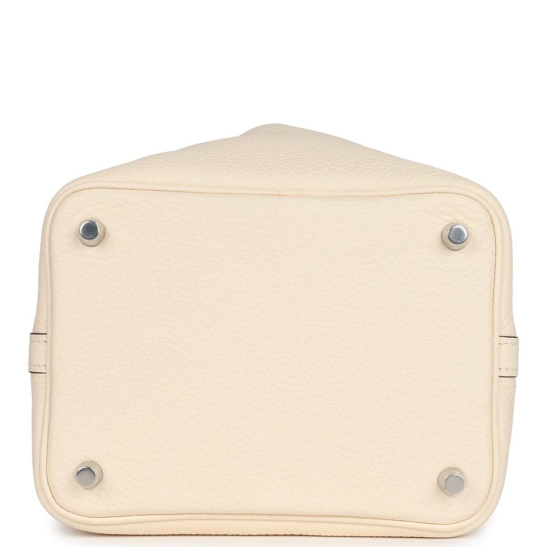 Hermes Picotin Lock 18 Nata Clemence Palladium Hardware
