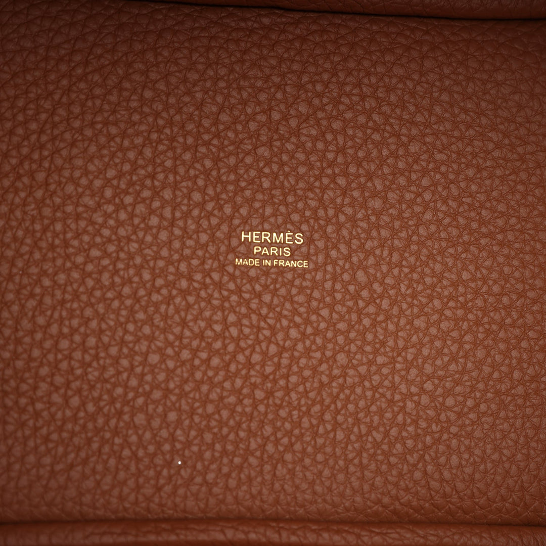 Hermes Picotin Lock 18 Gold Clemence Gold Hardware