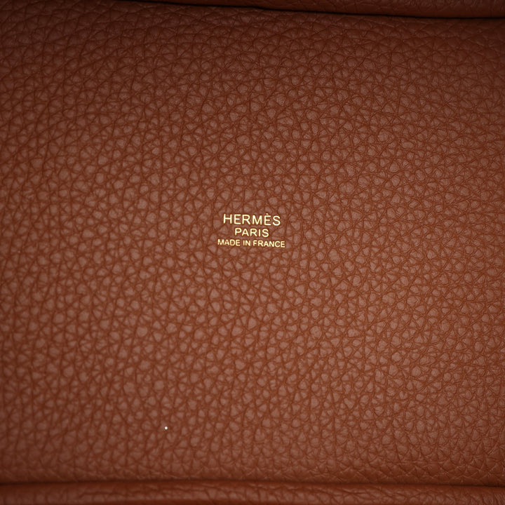 Hermes Picotin Lock 18 Gold Clemence Gold Hardware