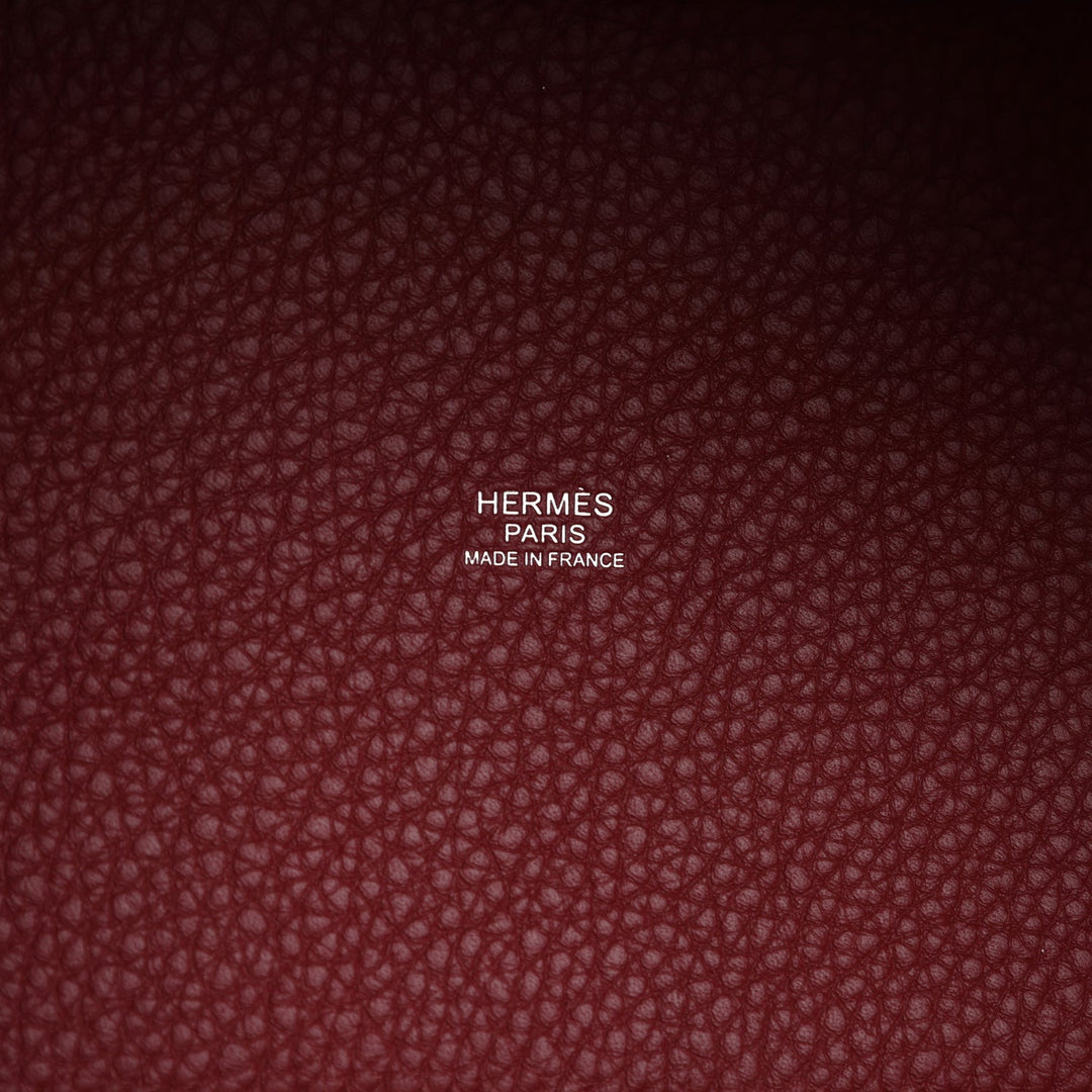 Hermes Picotin Lock 18 Eclat Rouge H Clemence Palladium Hardware