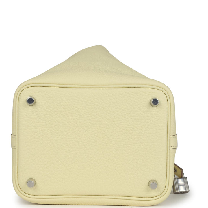 Hermes Picotin Lock 18 Jaune Milton Clemence Palladium Hardware