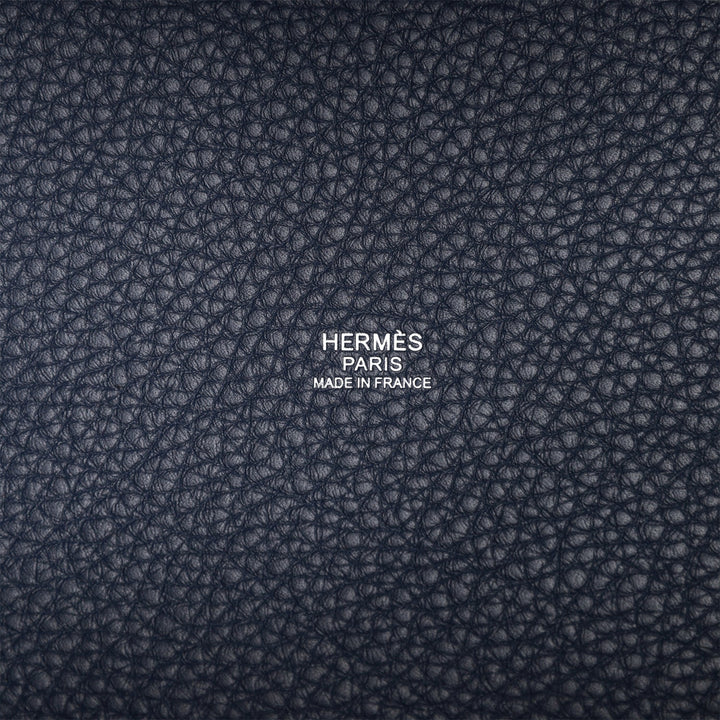 Top quality Hermes Picotin Lock 18 Bleu Nuit Clemence Palladium Hardware
