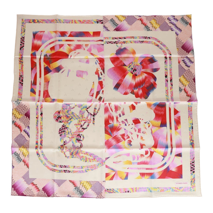 Top quality Hermes "Brides de Gala" Marble Silk Twill Scarf 90cm