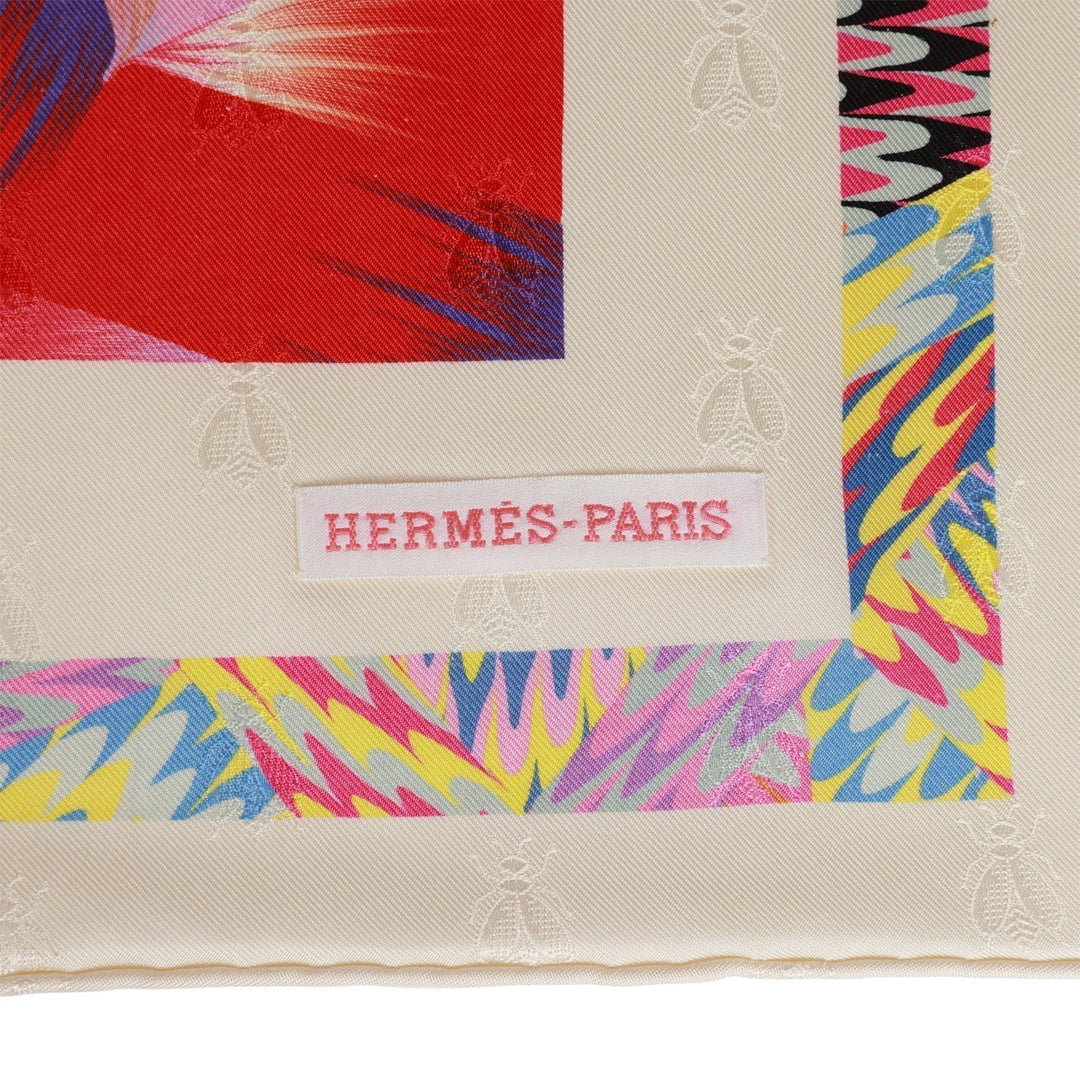 Top quality Hermes "Brides de Gala" Marble Silk Twill Scarf 90cm
