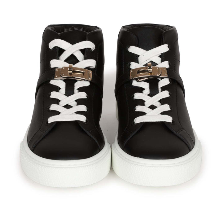 Top quality Hermes Daydream Sneaker Black and White Calfskin 36.5