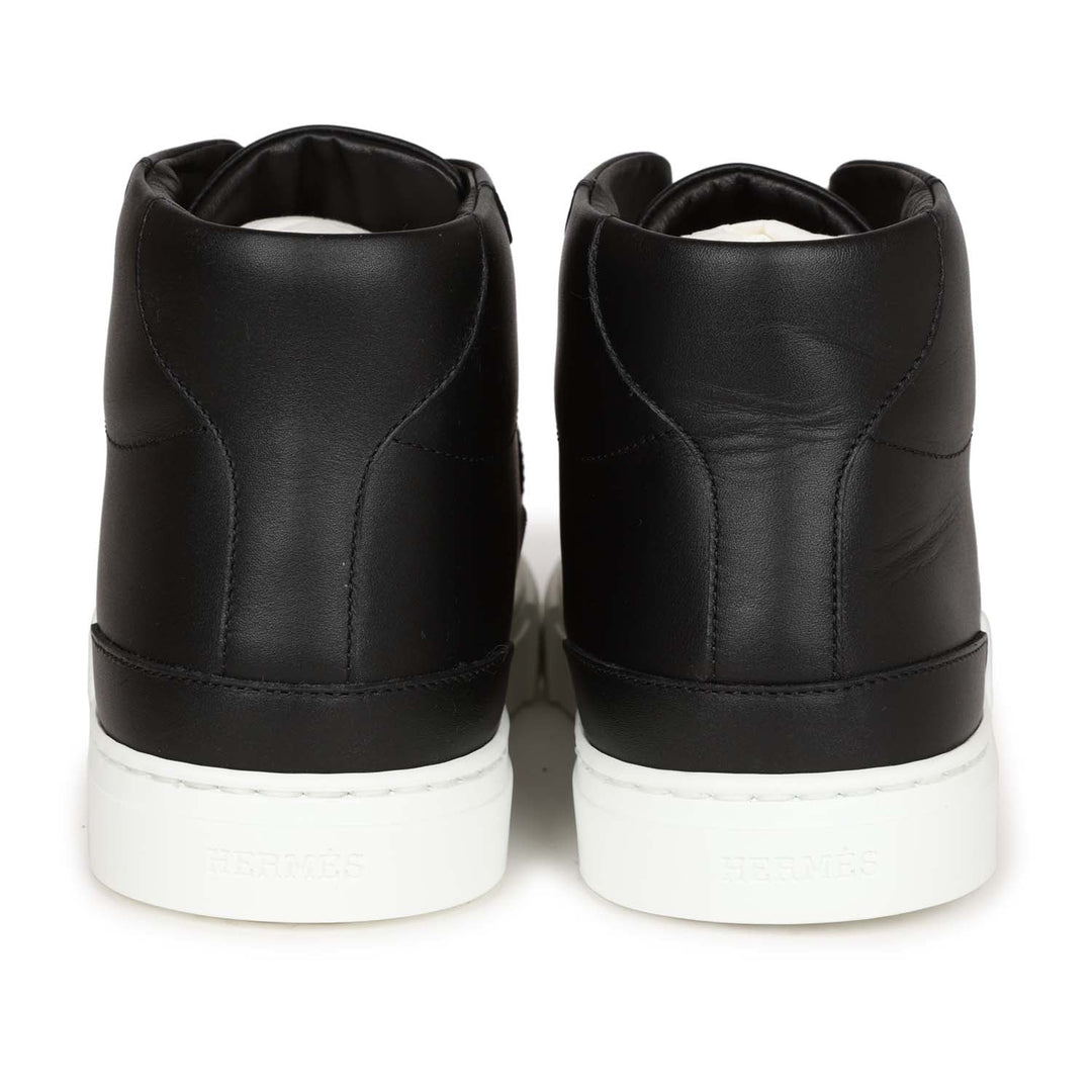 Top quality Hermes Daydream Sneaker Black and White Calfskin 36.5