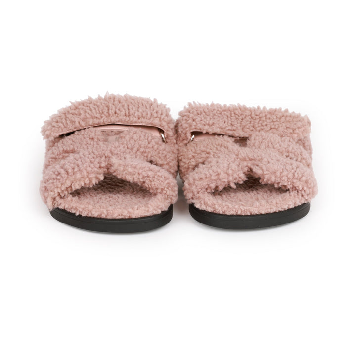 Top quality Hermes Chypre Techno Sandals Bois de Santal Woolskin 37