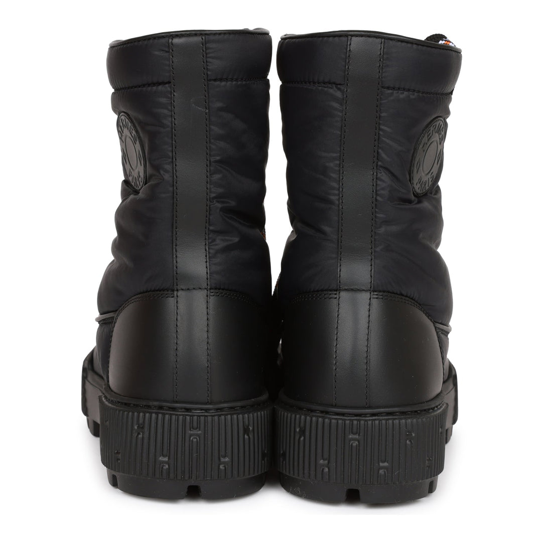 Top quality Hermes Fresh Ankle Boots Black 37.5