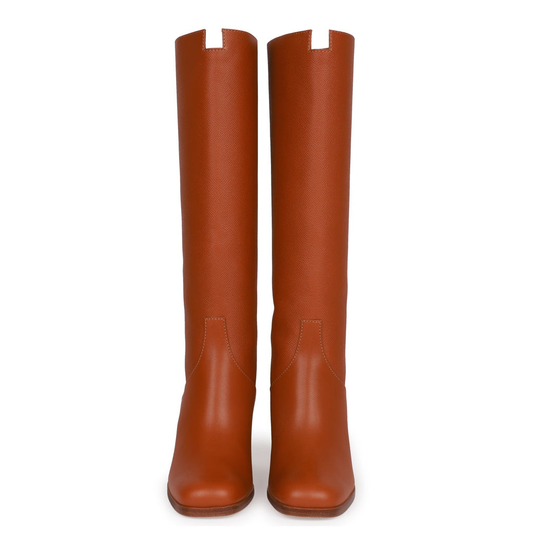 Top quality Hermes Foulee 60 Tall Boots Gold Epsom 36.5