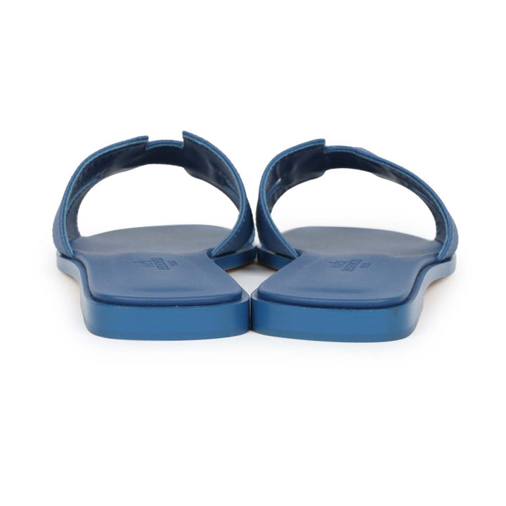 Top quality Hermes Oran Sandal Bleu Bleuet Epsom 38