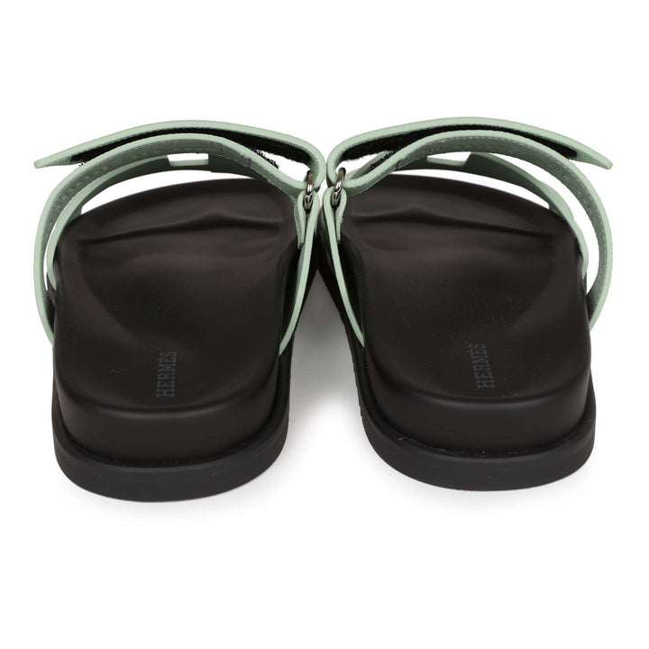 Top quality Hermes Chypre Sandal Vert Jade Epsom Palladium Hardware 37.5