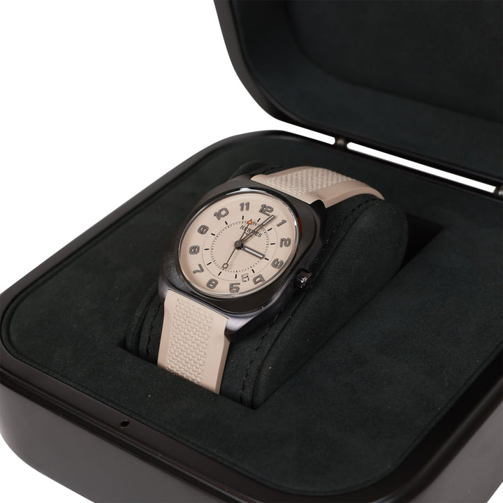 Top quality Hermes Limited Edition Hodinkee Taupe Titanium Rubber 39mm Automatic Watch