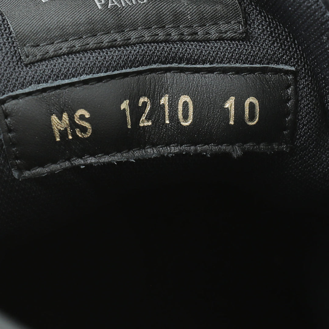 Louis Vuitton Monogram Graphite Rivoli Trainer Boot 10