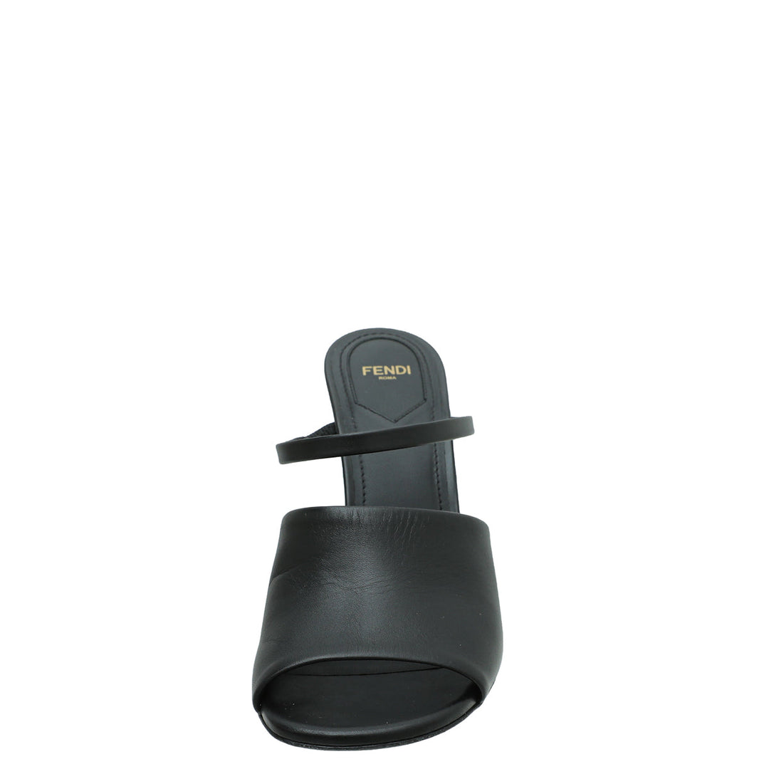 Fendi Black First High Heeled Sandals 39