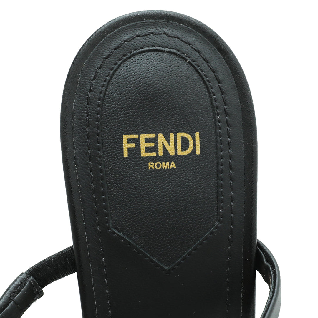 Fendi Black First High Heeled Sandals 39