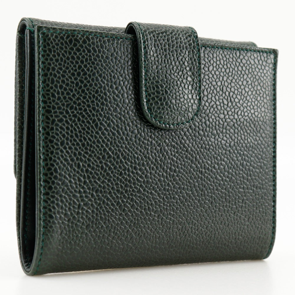 Top Quality Chanel Caviar Skin Bifold Wallet A13496