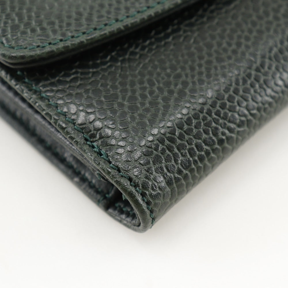 Top Quality Chanel Caviar Skin Bifold Wallet A13496