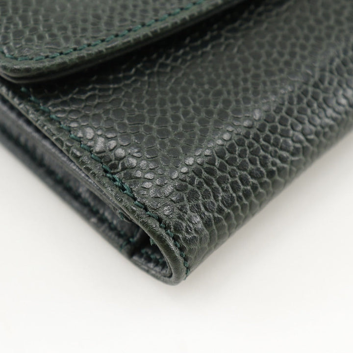 Top Quality Chanel Caviar Skin Bifold Wallet A13496