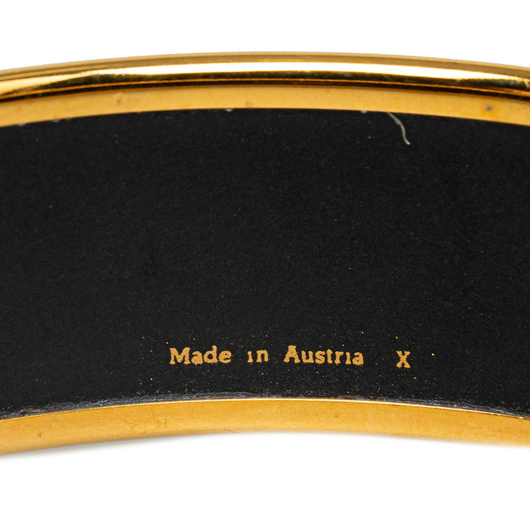 Top quality Hermes Wide Enamel Bangle Costume Bracelet