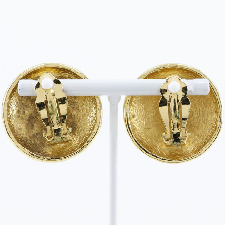 Top Quality Chanel Coco Mark Gold Plated Earrings