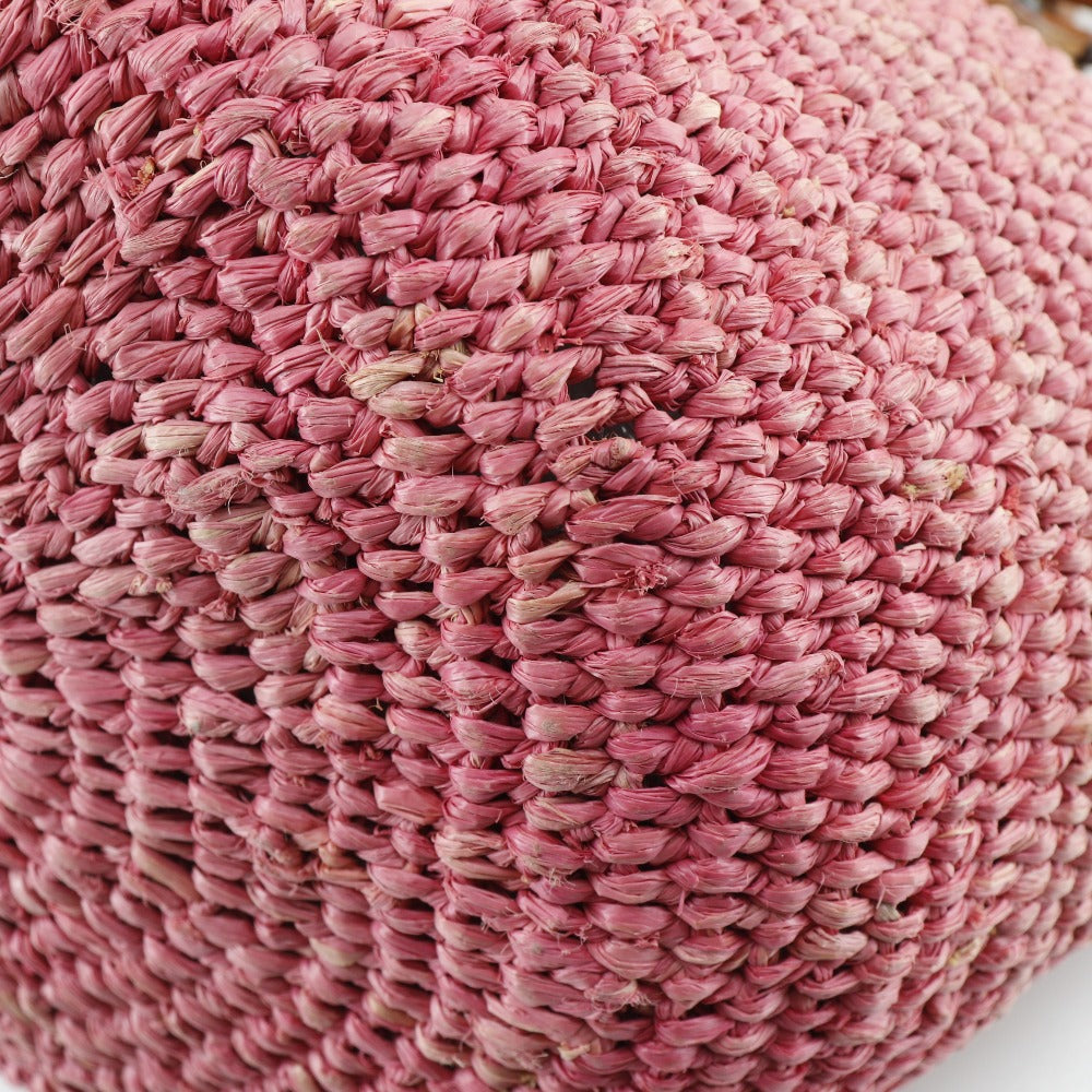Top Quality Balenciaga Straw Basket Tote Bag