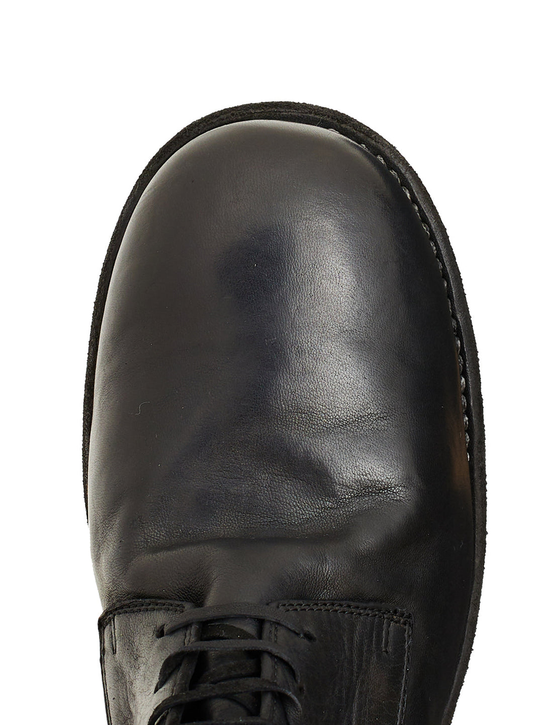 STIVALE ALLACCIATO IN PELLE CON ZIP