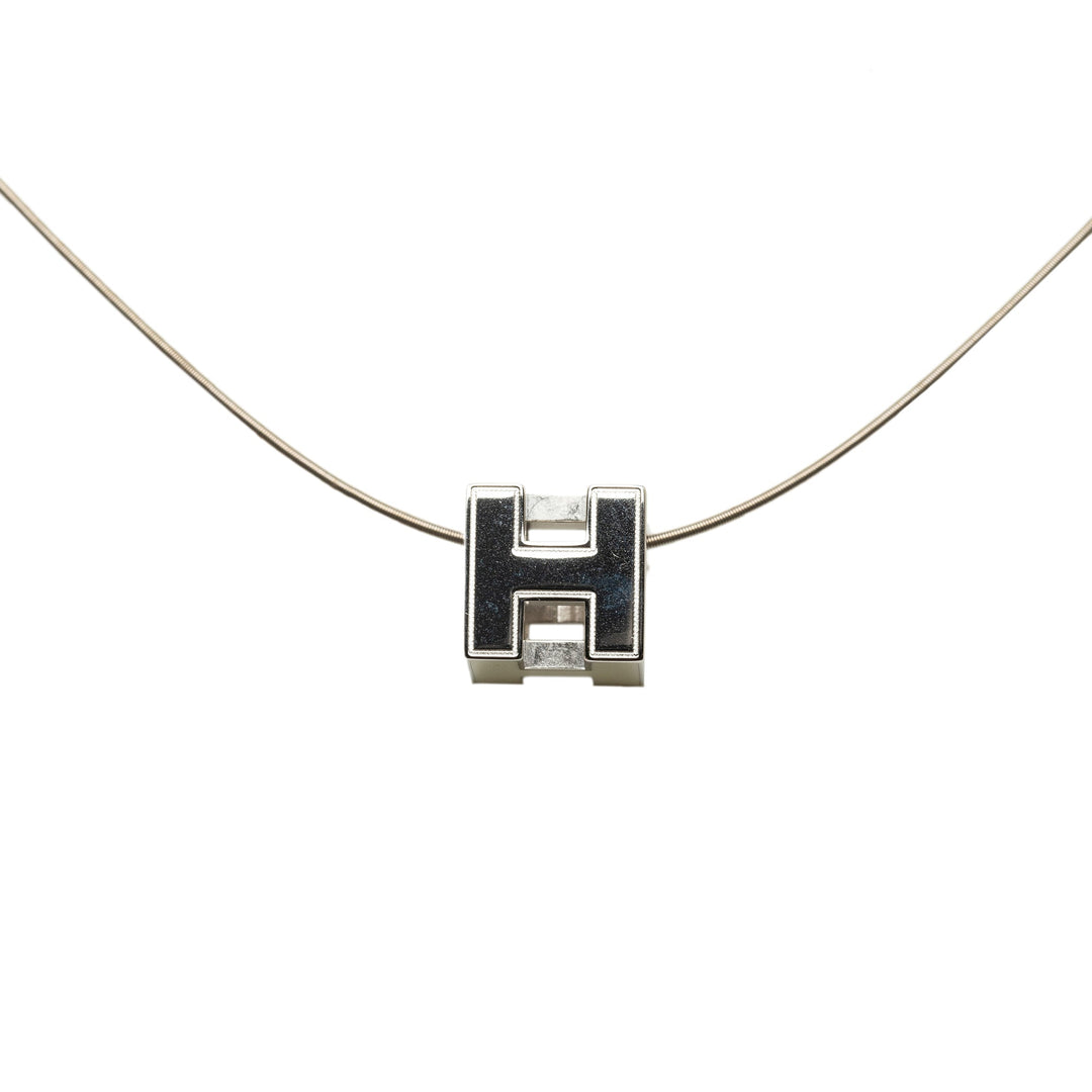 Hermes Cage d'H Cube Necklace Costume Necklace