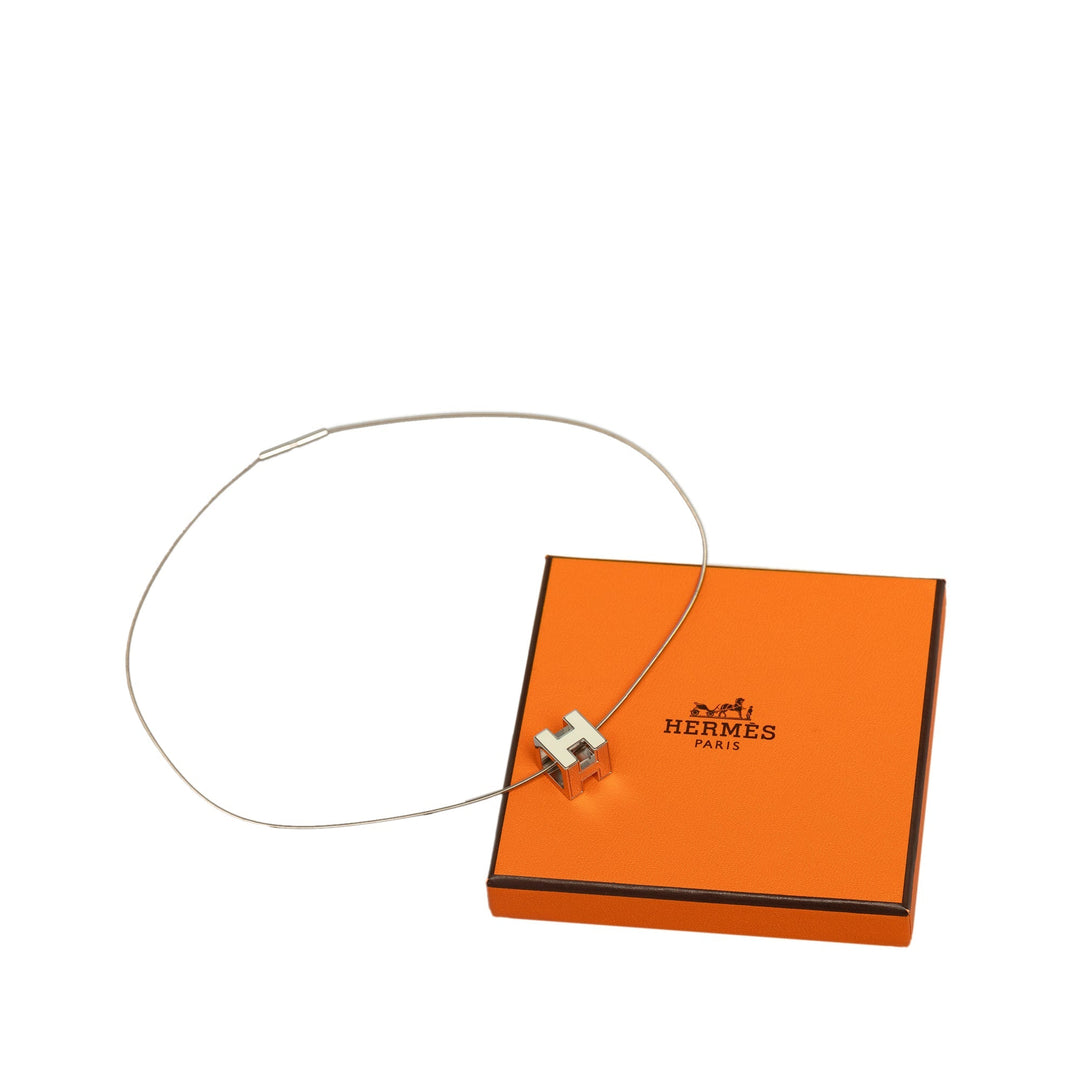 Top quality Hermes Cage d'H Cube Necklace Costume Necklace