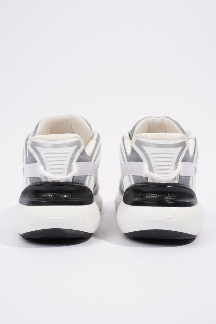 Christian Dior B24 Runtek White / Grey Technical Fabric EU 42.5 UK 8.5