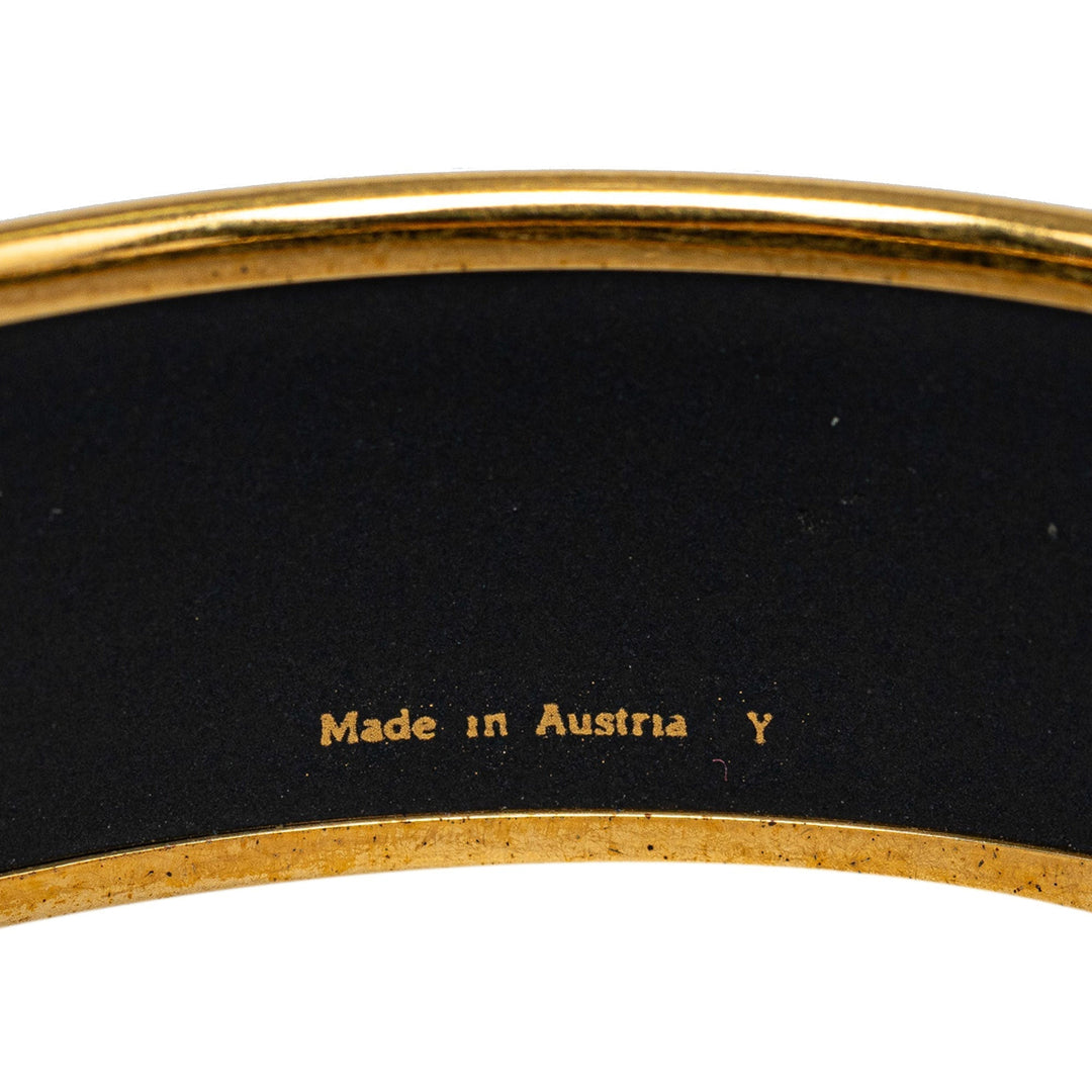 Top quality Hermes Wide Enamel Bangle Costume Bracelet