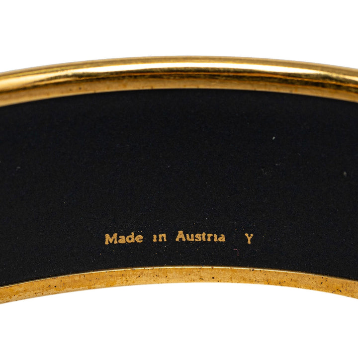 Top quality Hermes Wide Enamel Bangle Costume Bracelet