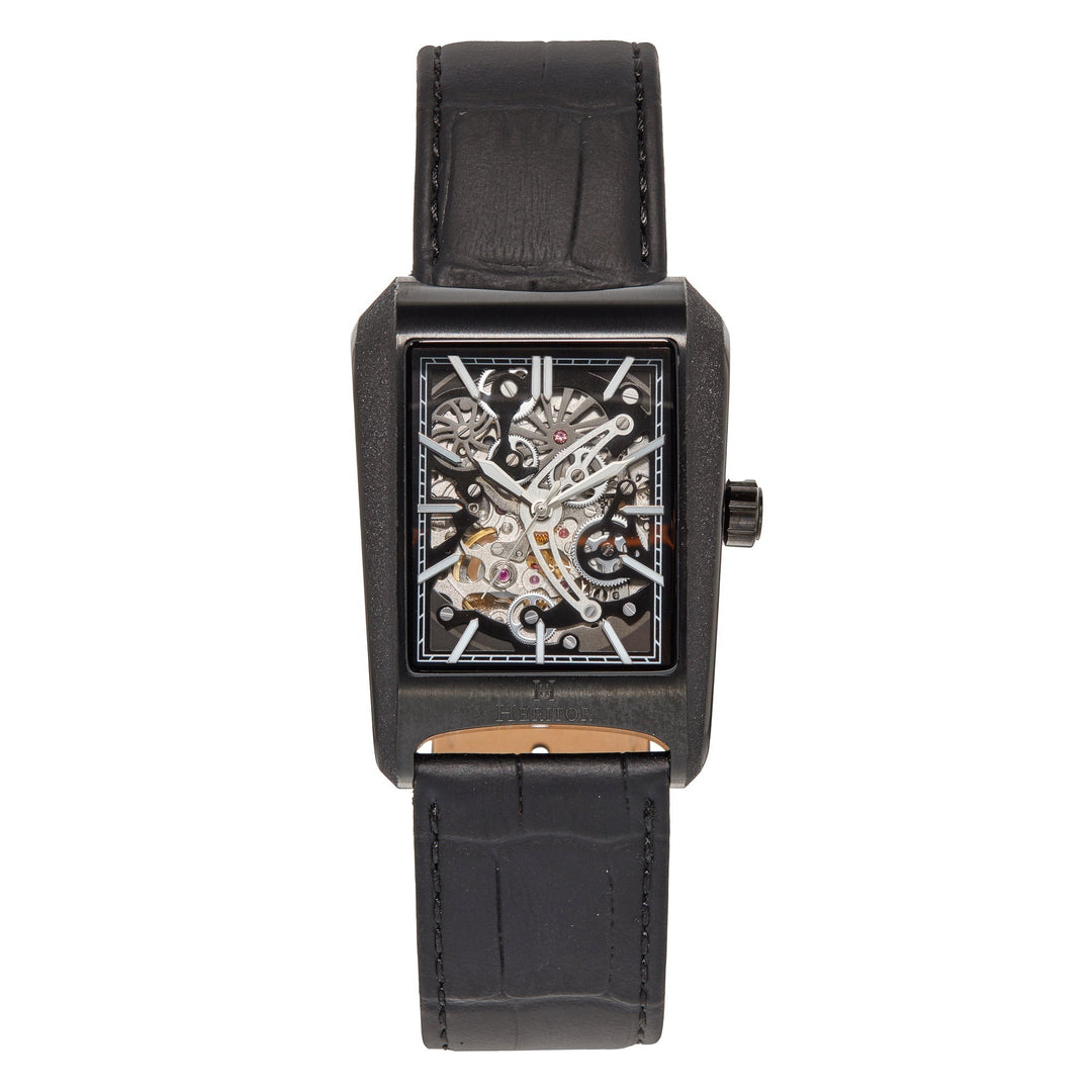 Heritor Automatic Wyatt Skeleton Watch - Ruumur