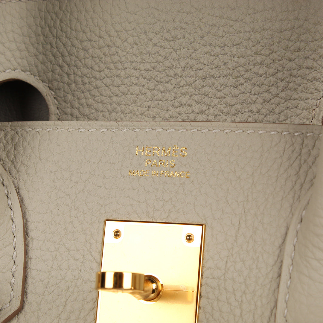 Birkin 30 - Gris Perle Togo