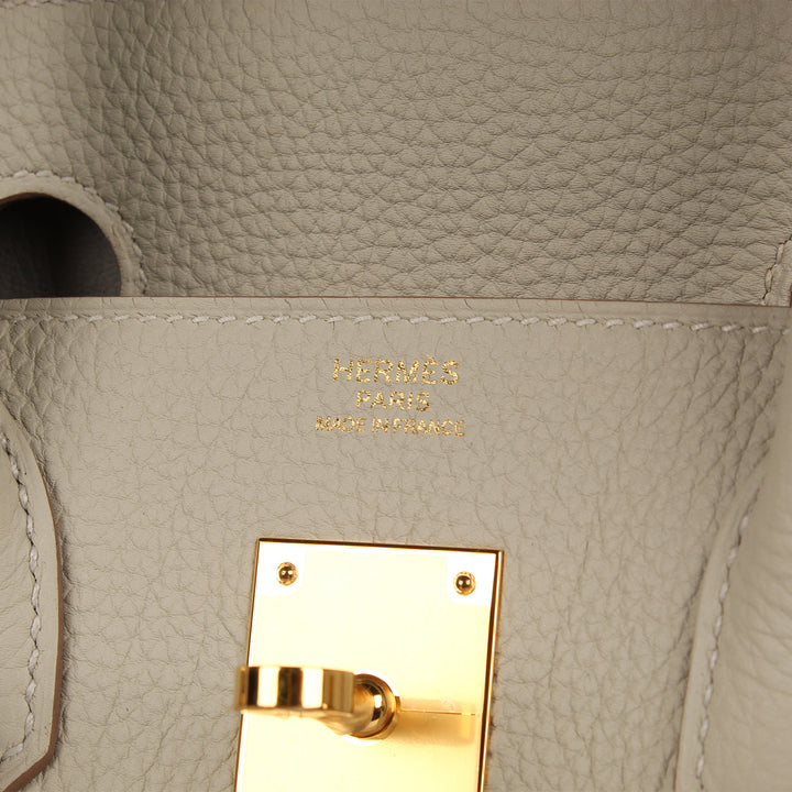 Birkin 30 - Gris Perle Togo