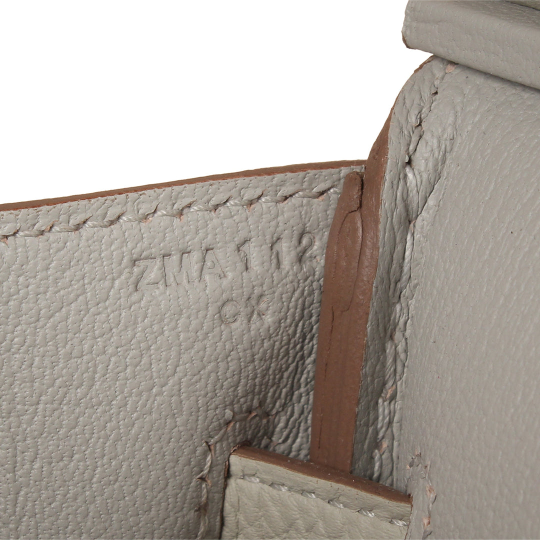 Birkin 30 - Gris Perle Togo