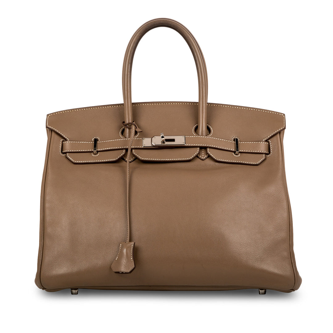 Birkin 35 - Etoupe Swift - PHW