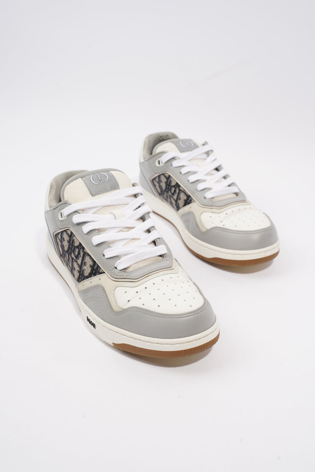 Christian Dior B27 Low-top White / Grey Leather EU 41 UK 7