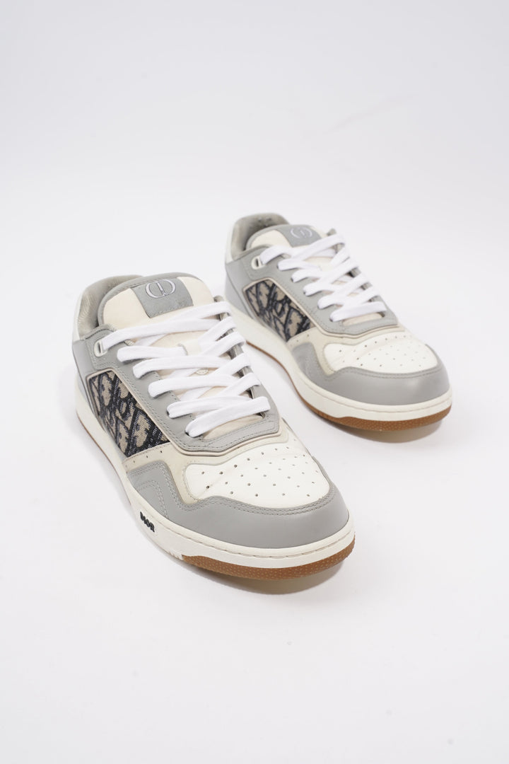 Christian Dior B27 Low-top White / Grey Leather EU 41 UK 7